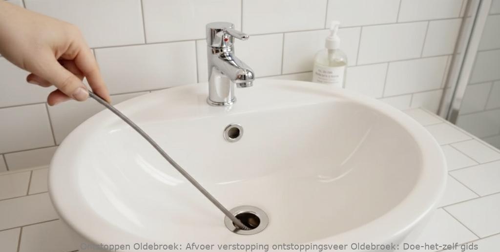 Afvoer verstopping ontstoppingsveer Oldebroek: Doe-het-zelf gids