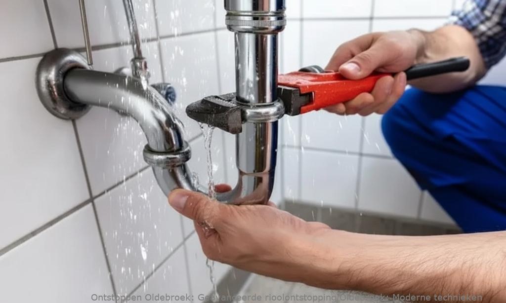 Geavanceerde rioolontstopping Oldebroek: Moderne technieken