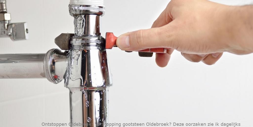 Verstopping gootsteen Oldebroek? Deze oorzaken zie ik dagelijks