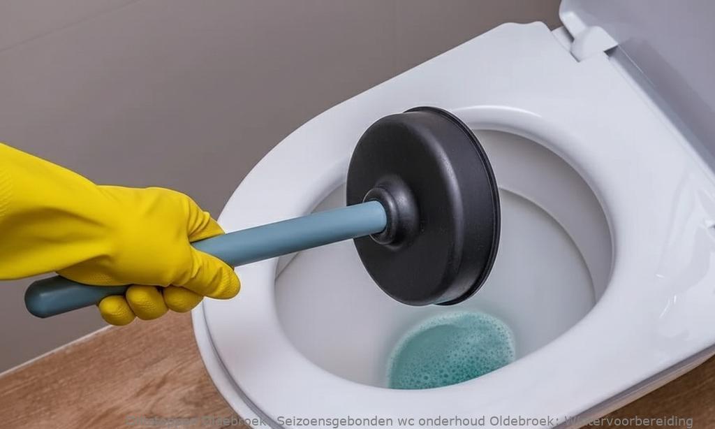 Seizoensgebonden wc onderhoud Oldebroek: Wintervoorbereiding