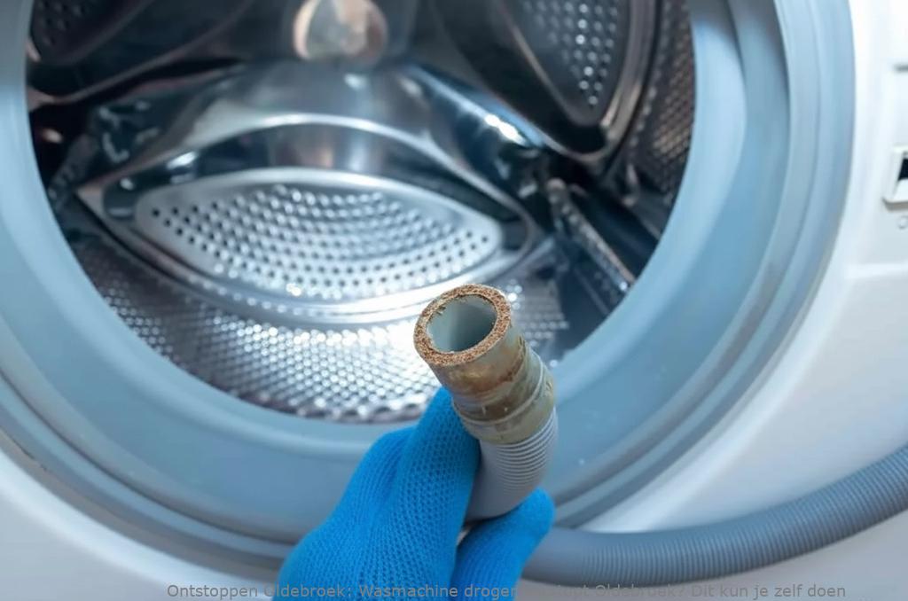 Wasmachine droger verstopt Oldebroek? Dit kun je zelf doen